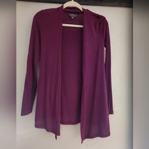 Women's open front cardigan sweater, XS